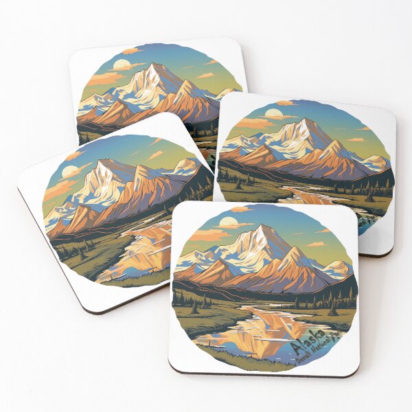 Item preview, Alaska - Denali National Park designed and sold by NickKnackGarage.