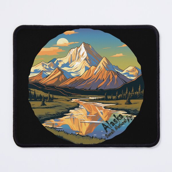 Item preview, Alaska - Denali National Park designed and sold by NickKnackGarage.
