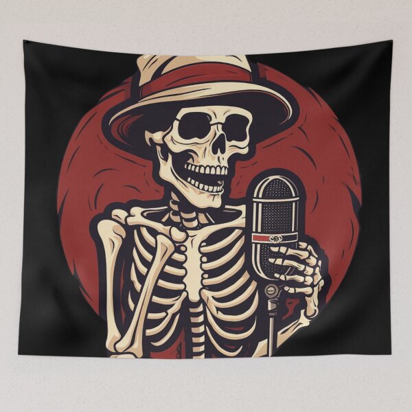 Item preview, A Preppy skeleton | Dabbing Skeleton designed and sold by Hagar Rabee.