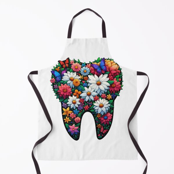 Item preview, Floral Tooth 3D designed and sold by ShopiDentistry.