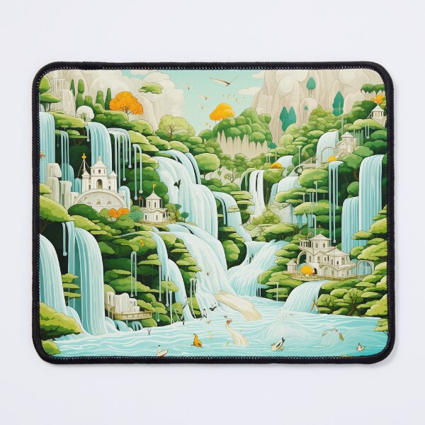 Item preview, Cascadia Haven: The Waterfall Village designed and sold by dungeonwarriors.