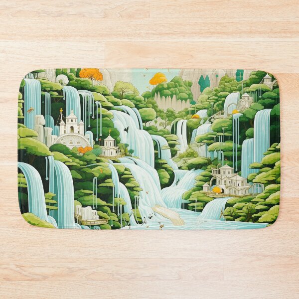 Item preview, Cascadia Haven: The Waterfall Village designed and sold by dungeonwarriors.