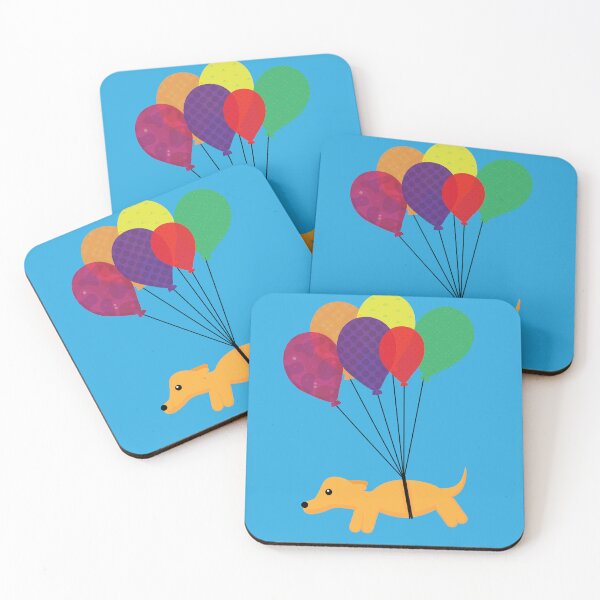 Item preview, Cute dog and balons designed and sold by EmillyOliveira.