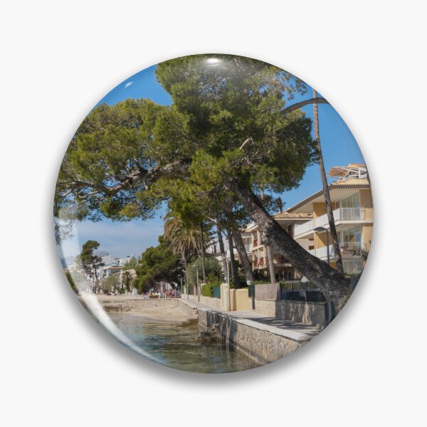 Item preview, Puerto Pollensa Pine Walk Mallorca designed and sold by GG WALL ART.