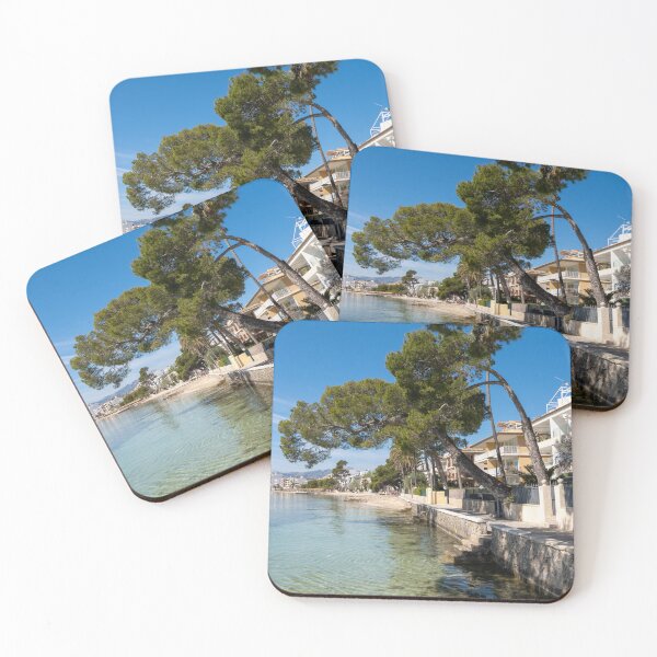 Item preview, Puerto Pollensa Pine Walk Mallorca designed and sold by GG WALL ART.