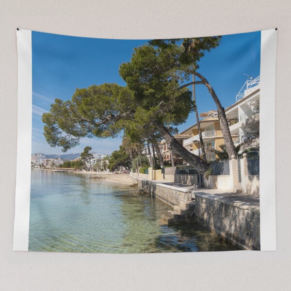 Item preview, Puerto Pollensa Pine Walk Mallorca designed and sold by GG WALL ART.