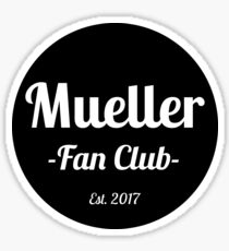 Robert Mueller Fanclub Sticker