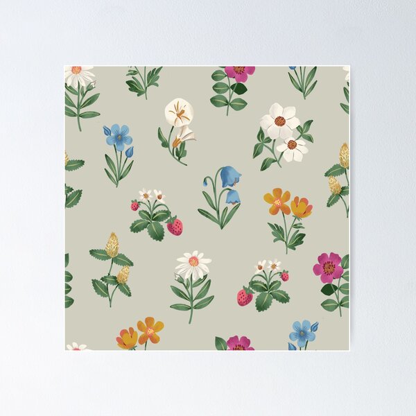 Item preview, wildflowers of washington pattern designed and sold by permare.