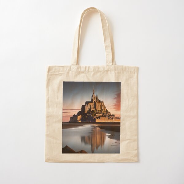 Mont Saint Michel Tote Bags for Sale | Redbubble