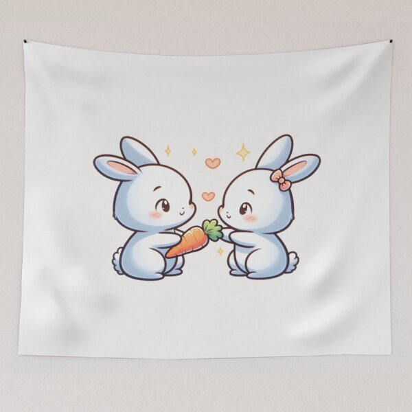 Item preview, Bunny Couple designed and sold by LemuellTrends.