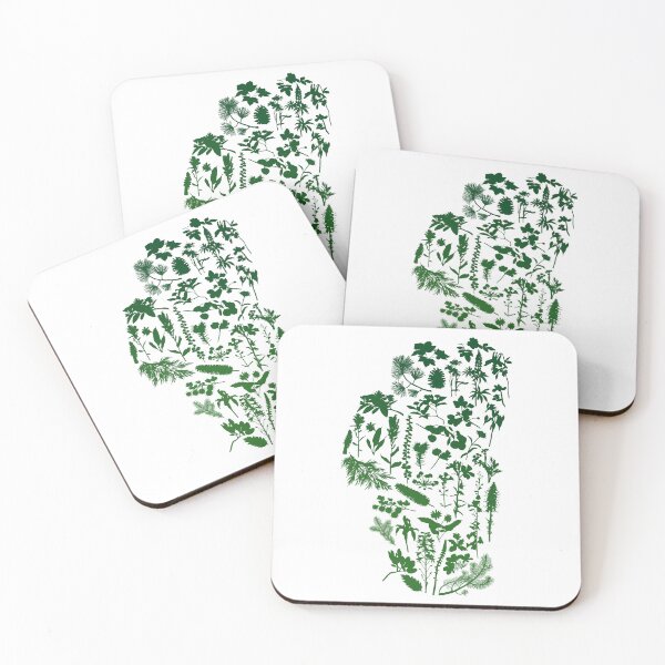 Item preview, Lake Tahoe Plants - Dark Green designed and sold by tahoekerri.
