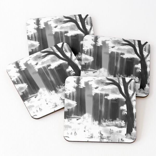 Artikelvorschau, Schnee klar schwarz und weiß entworfen und verkauft von Leeh-designs.
