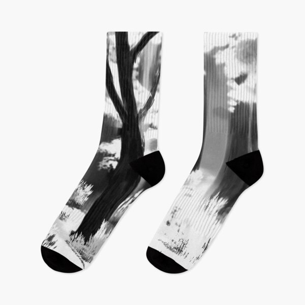 Artikelvorschau, Schnee klar schwarz und weiß entworfen und verkauft von Leeh-designs.