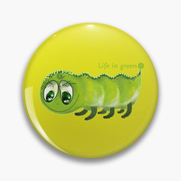 Item preview, Green worm with cute smile designed and sold by Baltuka.