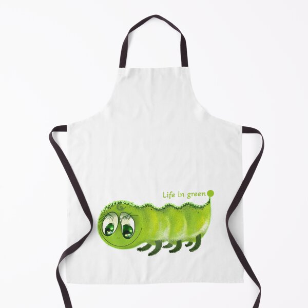 Item preview, Green worm with cute smile designed and sold by Baltuka.