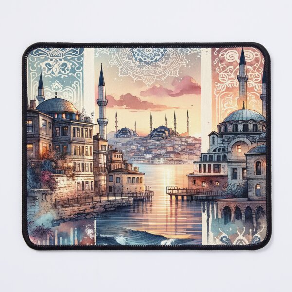 Item preview, Nostalgic European-Ottoman Art designed and sold by glowarya.