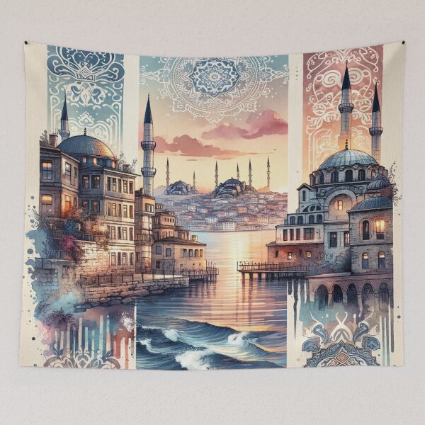 Item preview, Nostalgic European-Ottoman Art designed and sold by glowarya.
