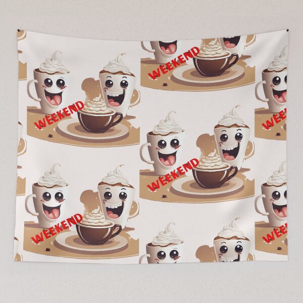 Item preview, coffee with cream, weekend designed and sold by LYDIA0304.