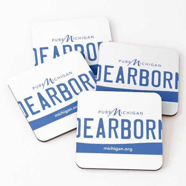 Item preview, Dearborn Michigan License Plate designed and sold by Decal Mania.