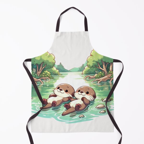 Item preview, Cute Otter Couple designed and sold by LemuellTrends.