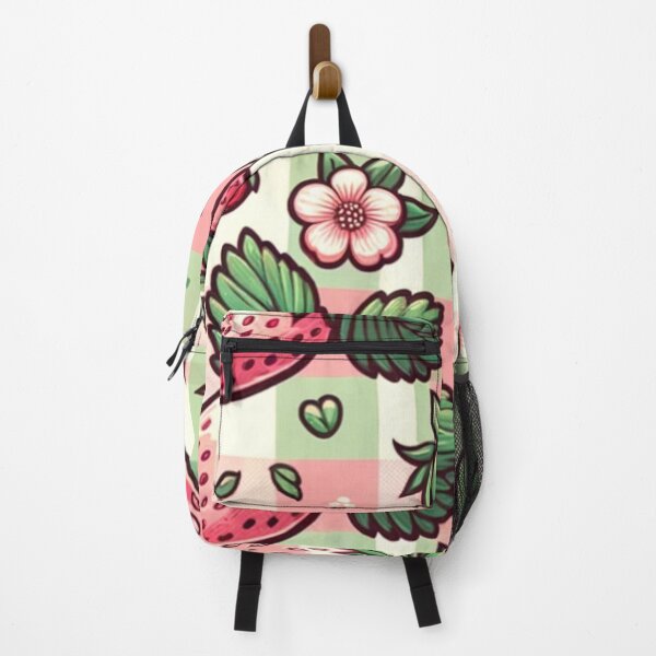 Artikelvorschau, Erdbeer-Gingham-Druck – Vintage Obstkunst Band 1 entworfen und verkauft von mymagicstoreus.