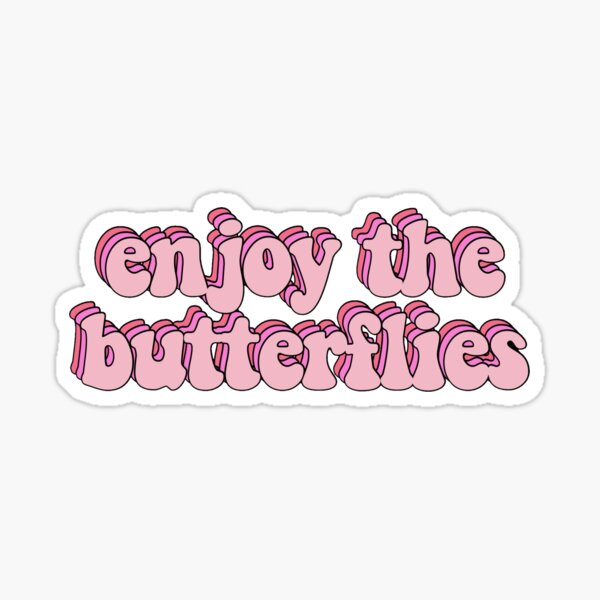 Item preview, girly enjoy the butterflies  designed and sold by Ceara Evans.