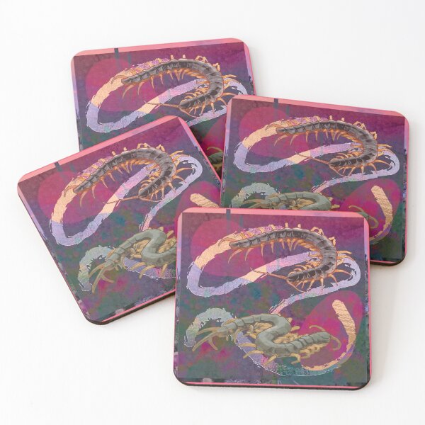 Item preview, Centipedes in Love designed and sold by SierraSnipes.