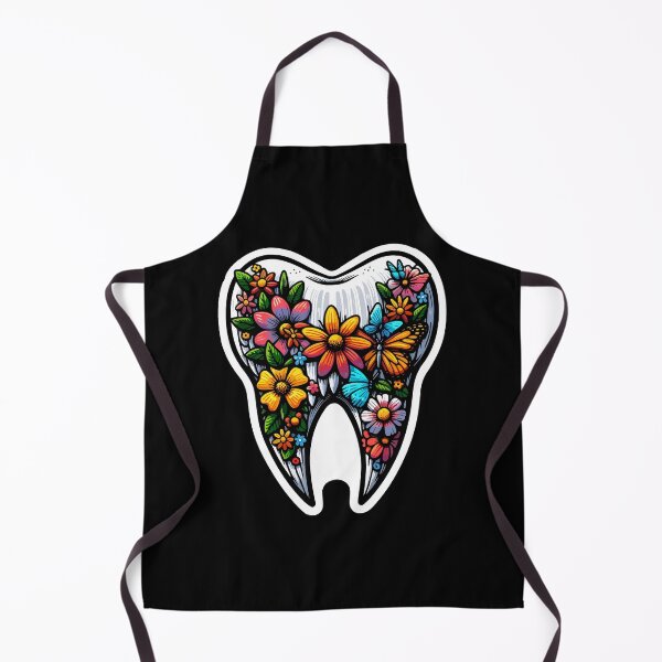 Item preview, Vivid Floral Tooth designed and sold by ShopiDentistry.