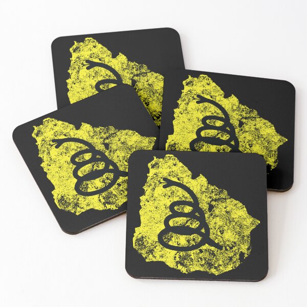 Item preview, DONT TREAD ON ME Modern Gadsden Snake Flag URUGUAY Distressed designed and sold by pelagio.