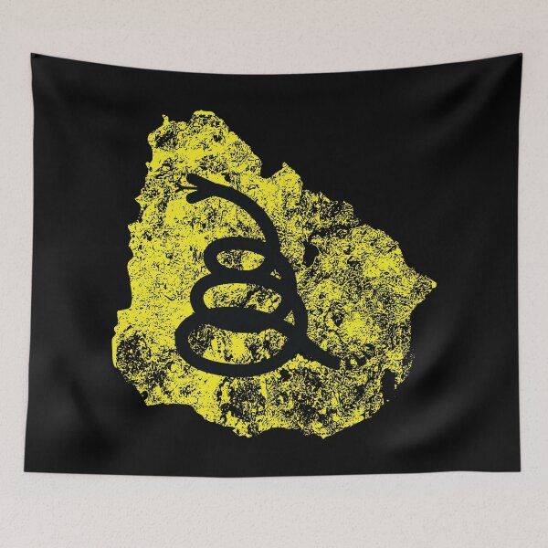 Item preview, DONT TREAD ON ME Modern Gadsden Snake Flag URUGUAY Distressed designed and sold by pelagio.