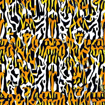 Artwork thumbnail, Yellow Pattern by Pattern-life-