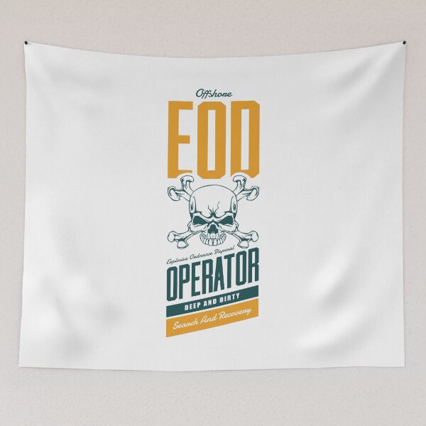 Item preview, EOD OPERATOR SKULL - Deep and Dirty designed and sold by Super3.