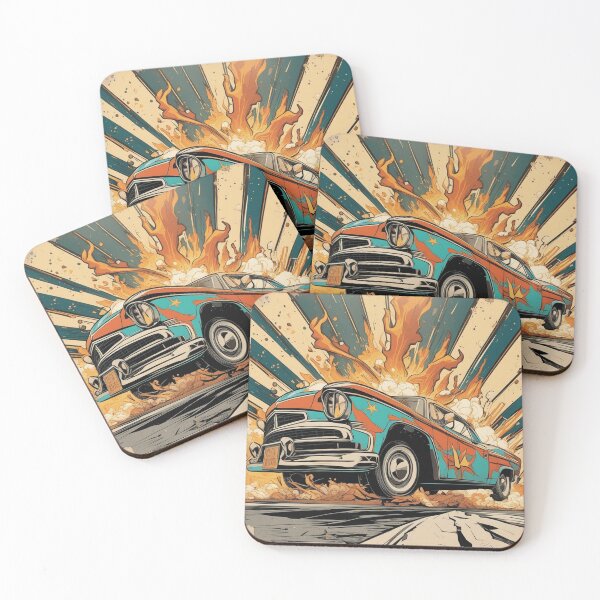 Item preview, Car on fire designed and sold by Andrewstg.