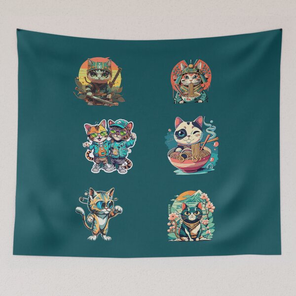Item preview, Japan Cat Culture designed and sold by box-artshop.