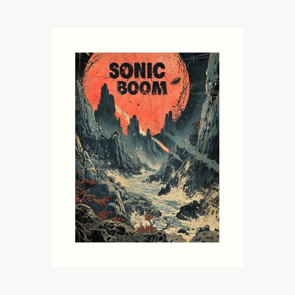 Item preview, Sonic Boom: Big Bang Music designed and sold by Retro Type.