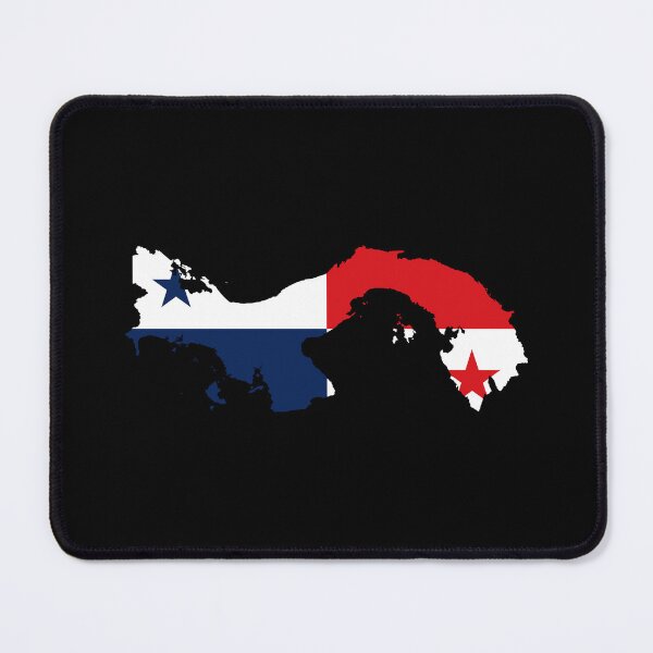 Item preview, Flag Map of Panama designed and sold by feether-store.