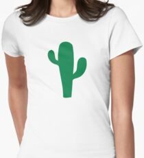 cactus Women's Fitted T-Shirt