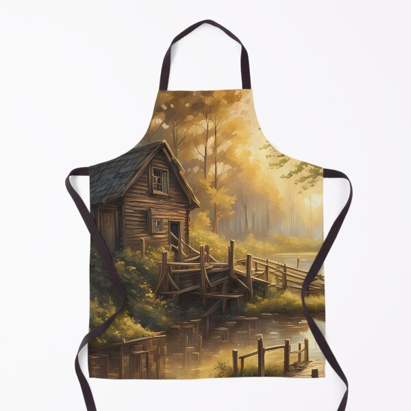 Item preview, House in a Beautiful, Mysterious Forest designed and sold by Design-Illusi0n.