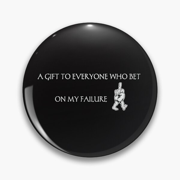 Item preview, A gift to everyone who bet on my failure designed and sold by Aiyinyangart.