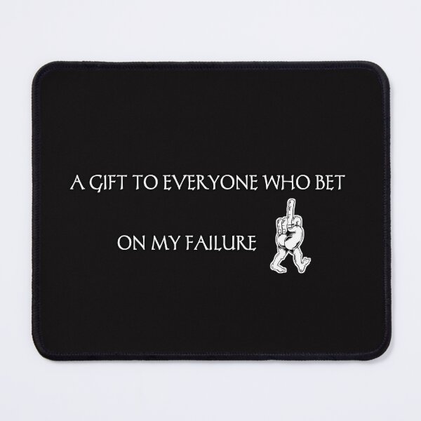 Item preview, A gift to everyone who bet on my failure designed and sold by Aiyinyangart.