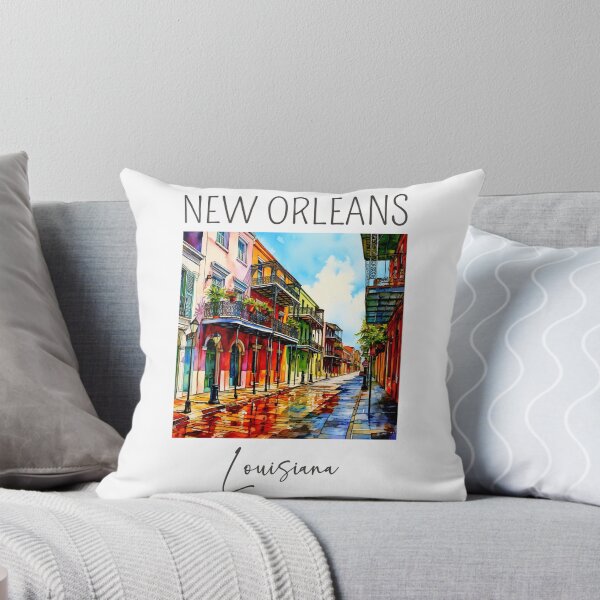 Item preview, Watercolor Design of New Orleans - Louisiana - US designed and sold by Sketch-Shack.