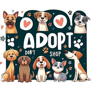 Artwork thumbnail, Adorable Rescue Dogs Unity  by creativechaster