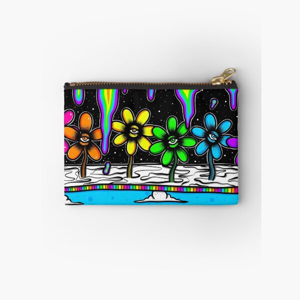 Artikelvorschau, Trippy Regenbogenblumen entworfen und verkauft von DelylahCreates.