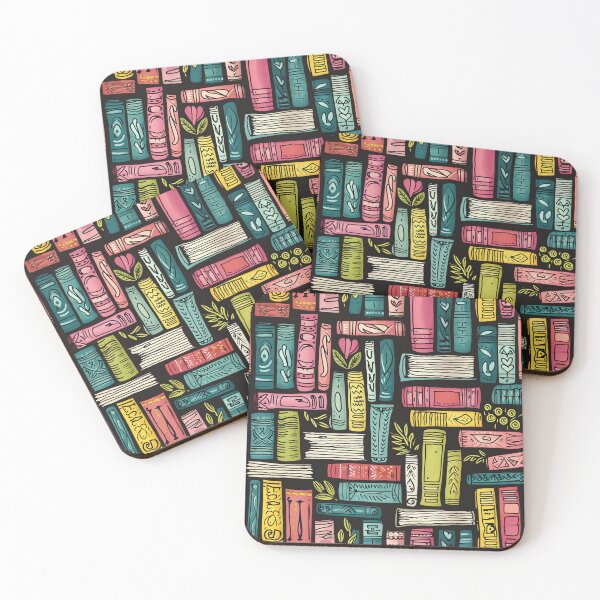 Item preview, Book Aesthetic, Abstract Doodle Books Pattern designed and sold by Desfix.