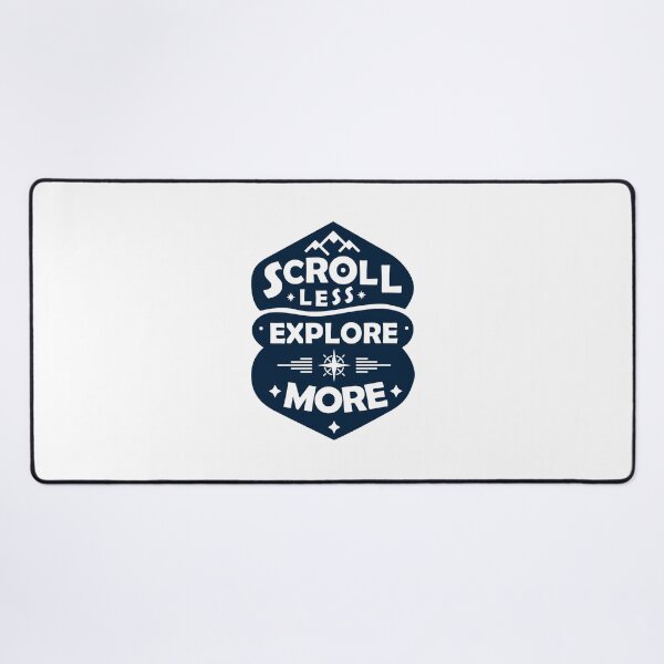 Item preview, Scroll Less, Explore More designed and sold by Nadaillustrada.