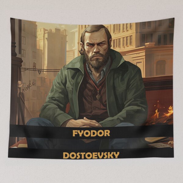 Item preview, Fyodor Dostoevsky | Hip Hop style designed and sold by ComicsFactory.