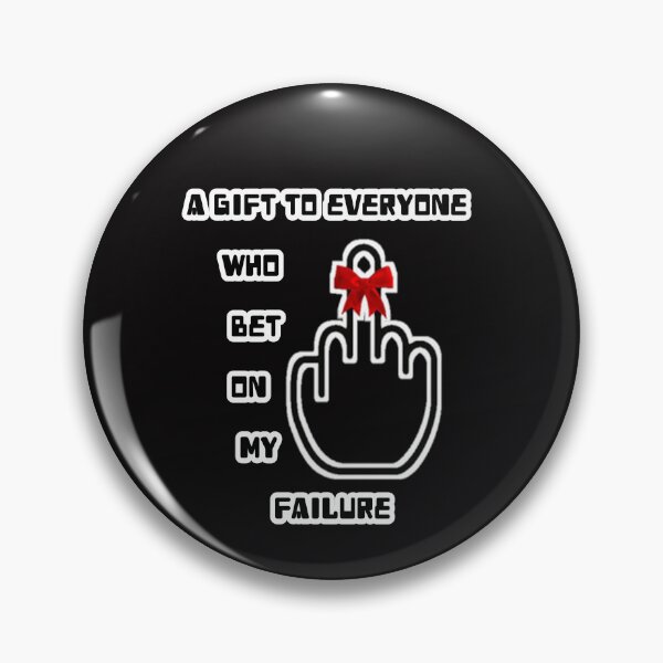 Item preview, A gift to everyone who bet on my failure designed and sold by Aiyinyangart.