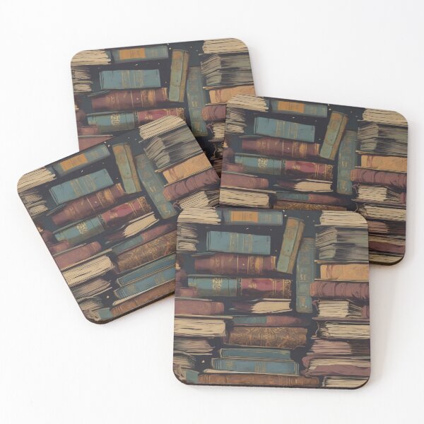 Item preview, Books in a forgotten study designed and sold by Ineedserinity.