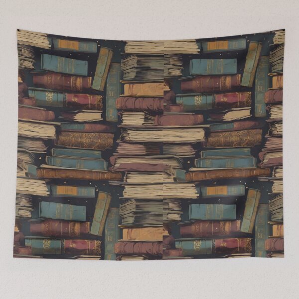 Item preview, Books in a forgotten study designed and sold by Ineedserinity.