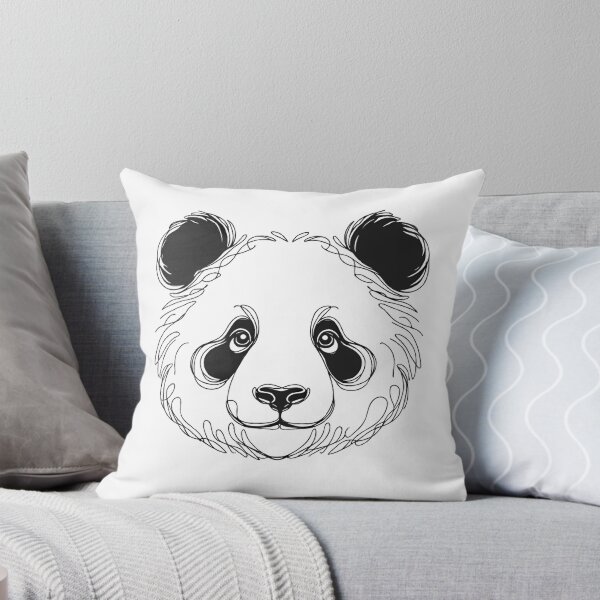 Item preview, Line Art: Panda designed and sold by CreativeSparkzz.